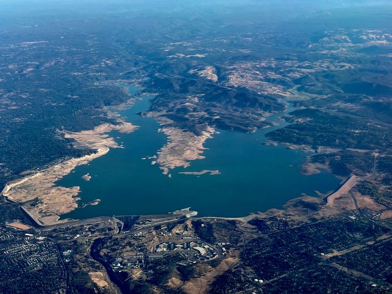 A Reservoir on the American River A Reservoir on the American River