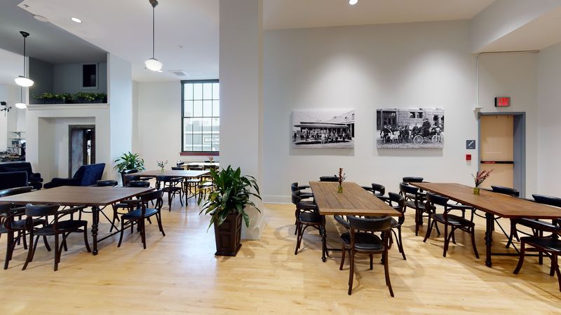 A Roomy Spot for Laptops, Homework, and Long Chats
