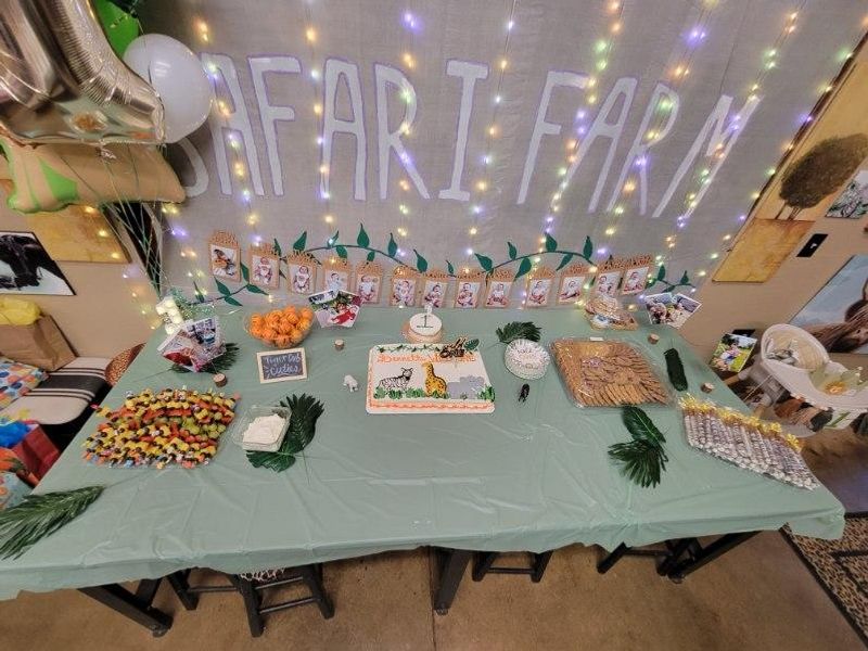 A Safari Party Room Made for Birthdays