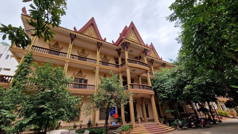A School Inside a Temple