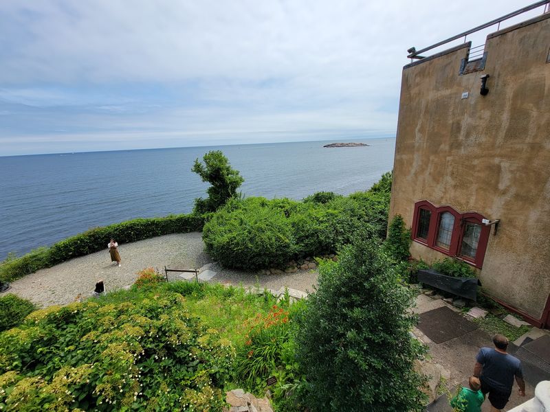 A Seaside Castle Built by a Very Curious Inventor A Seaside Castle Built by a Very Curious Inventor