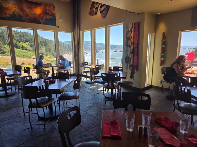 A Small Dining Room on the Edge of Port Orford A Small Dining Room on the Edge of Port Orford