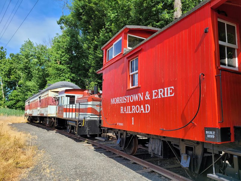 A Small Museum With Full-Size Trains A Small Museum With Full-Size Trains