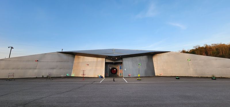 A Stealth Bomber Parked Off a Butler County Highway