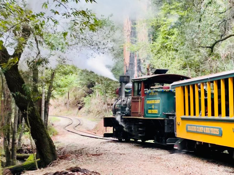 A Steam Railroad Tucked Into the Santa Cruz Mountains A Steam Railroad Tucked Into the Santa Cruz Mountains