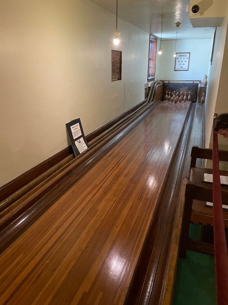 A Tiffany Skylight and a Bowling Alley