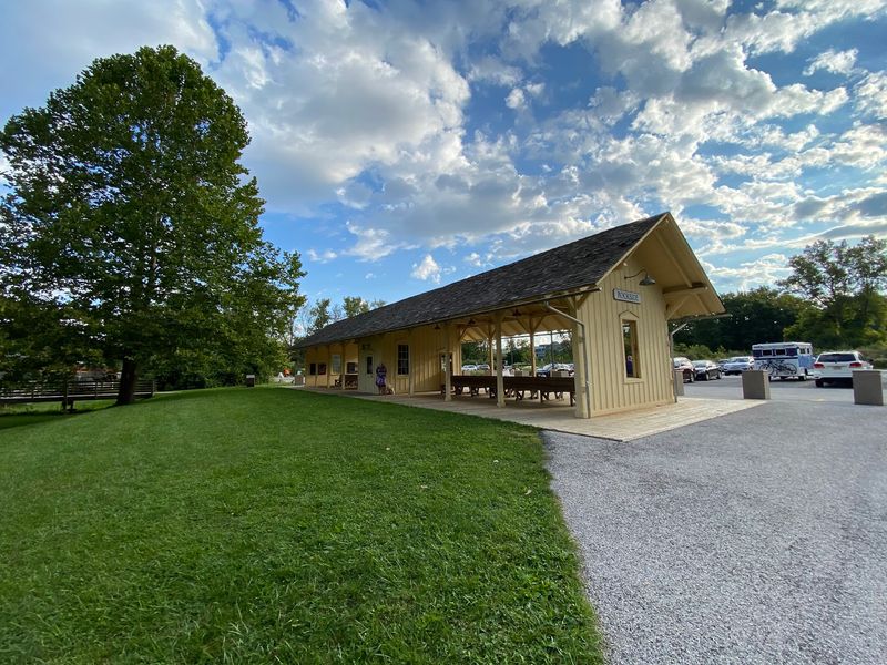 A Train Depot That Opens The Door To A National Park