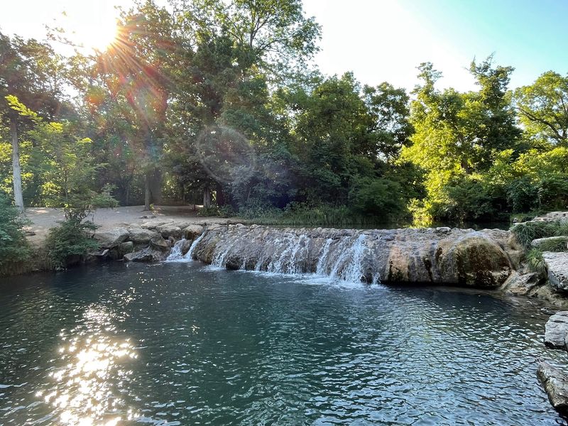 A Waterfall Tucked Into Protected Woodland