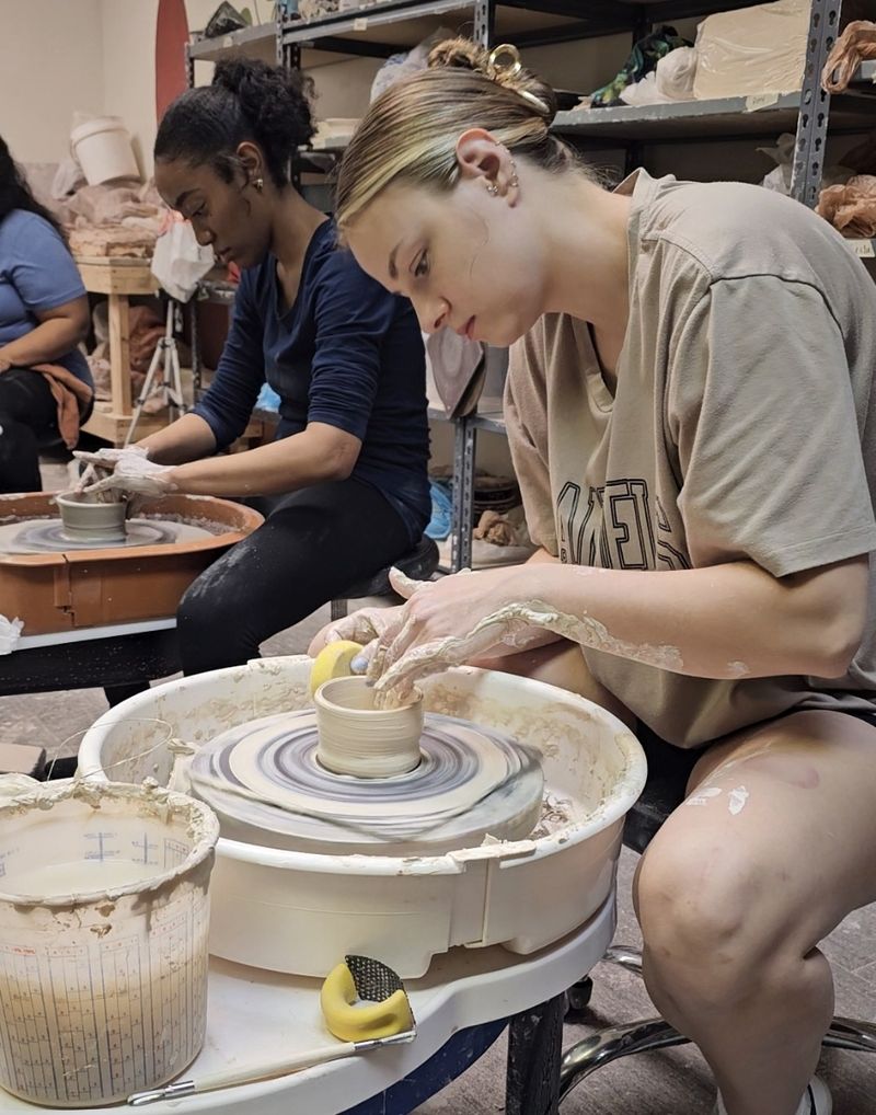 A pottery wheel can make a cold Saturday hands-on
