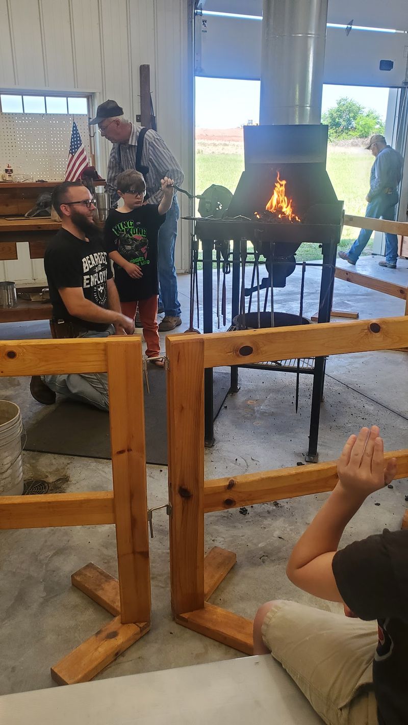 A simple forged object makes the learning tangible