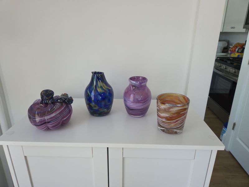 A vase made with expert help A vase made with expert help