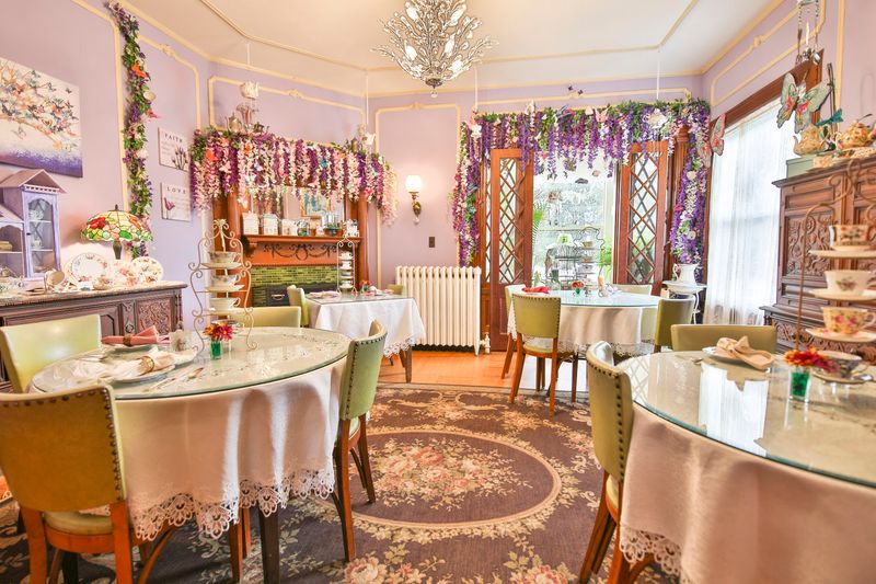 Afternoon Tea in a Formal Tearoom Afternoon Tea in a Formal Tearoom