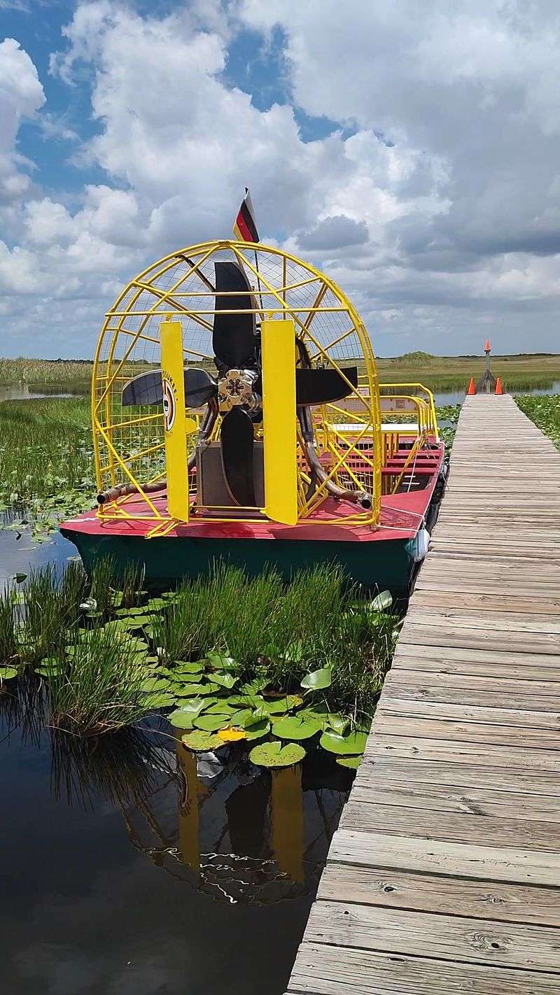 Airboats Roaring Out Across the Sawgrass