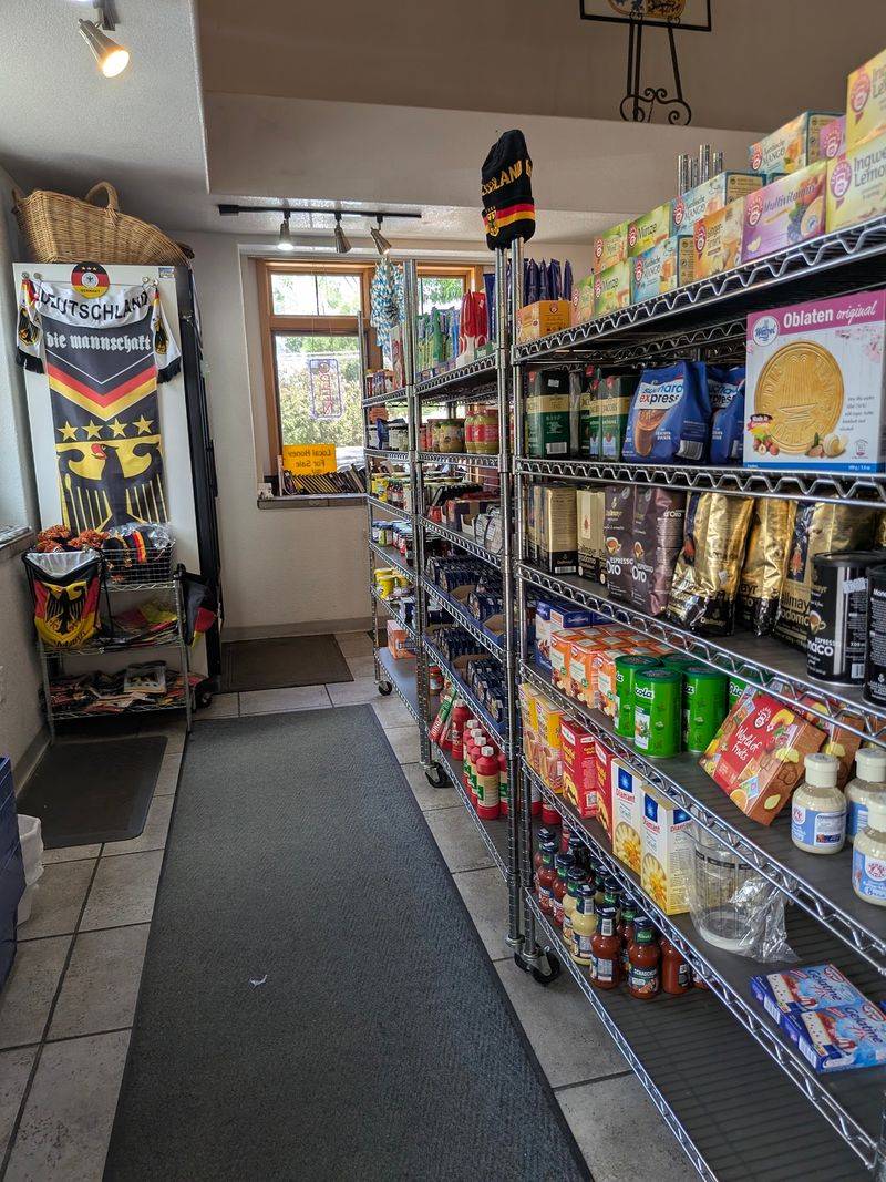 Aisles of Imported German Goods