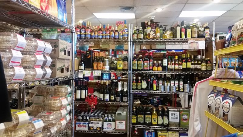 Aisles of Imported Italian Groceries