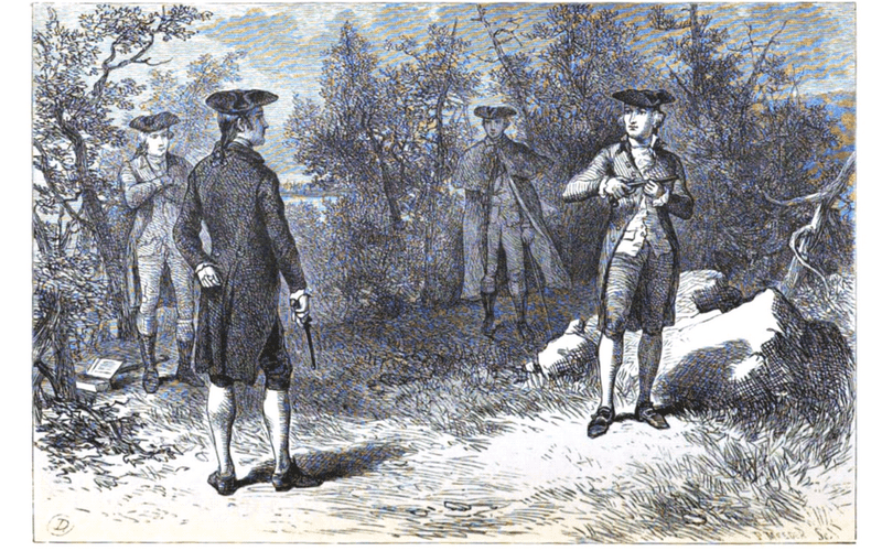 Alexander Hamilton vs. Aaron Burr, 1804