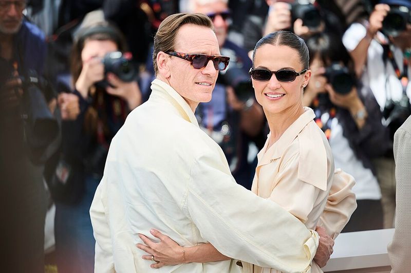 Alicia Vikander and Michael Fassbender
