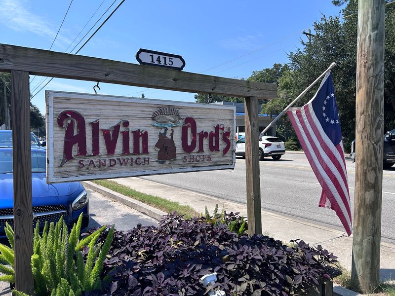 Alvin Ord's Sandwich Shop, Port Royal, SC Alvin Ord's Sandwich Shop, Port Royal, SC