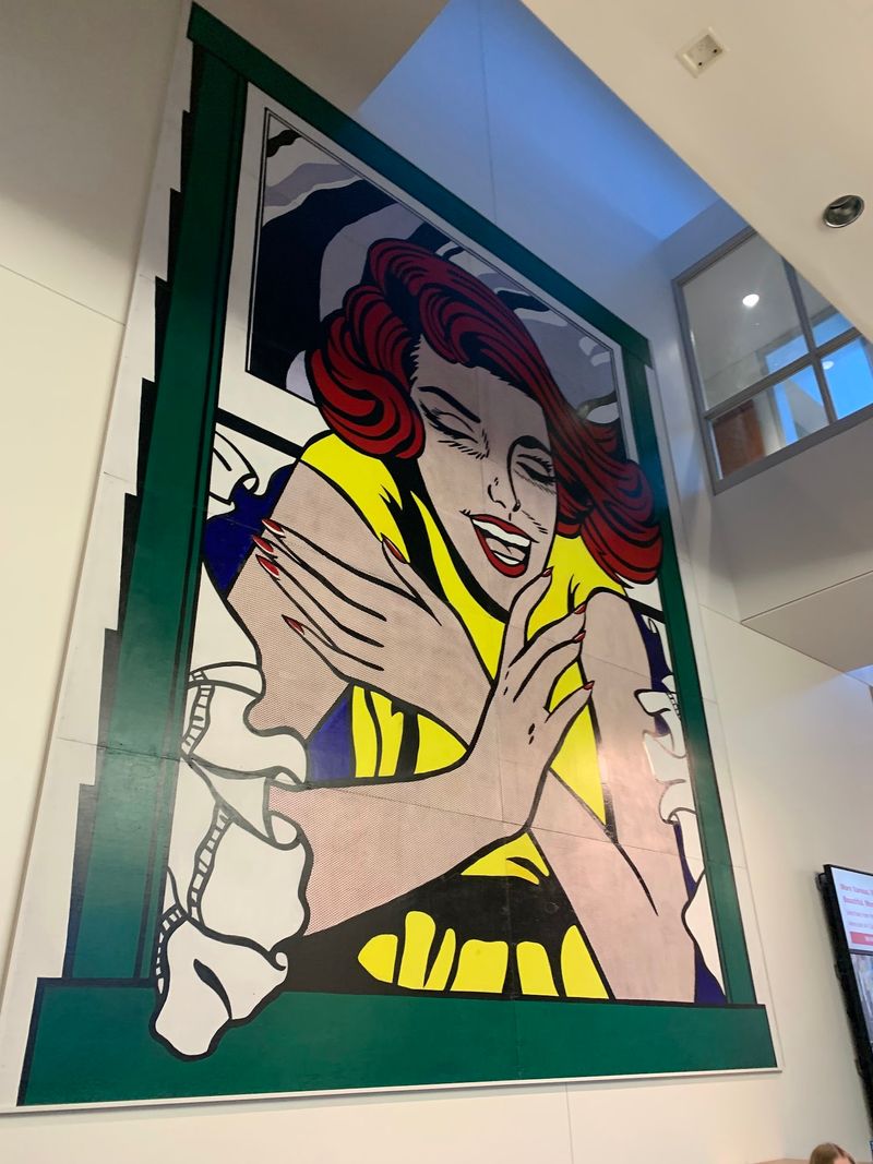 American Paintings and a Famous Lobby Greeter