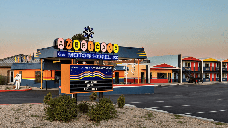 Americana Motor Hotel, Flagstaff, Arizona