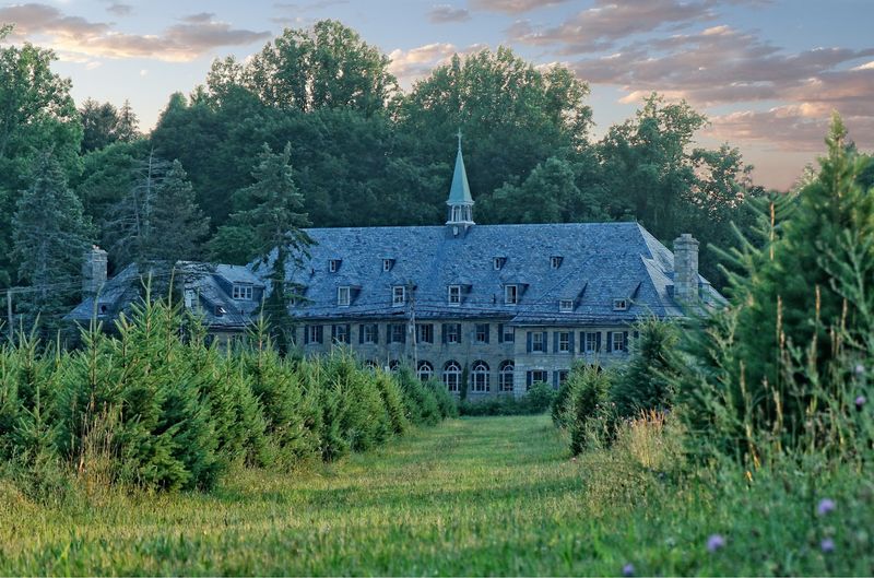 An Abbey With a Christmas Tree Farm An Abbey With a Christmas Tree Farm