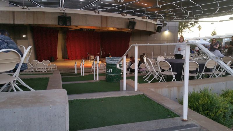An Amphitheater With Stadium Seating