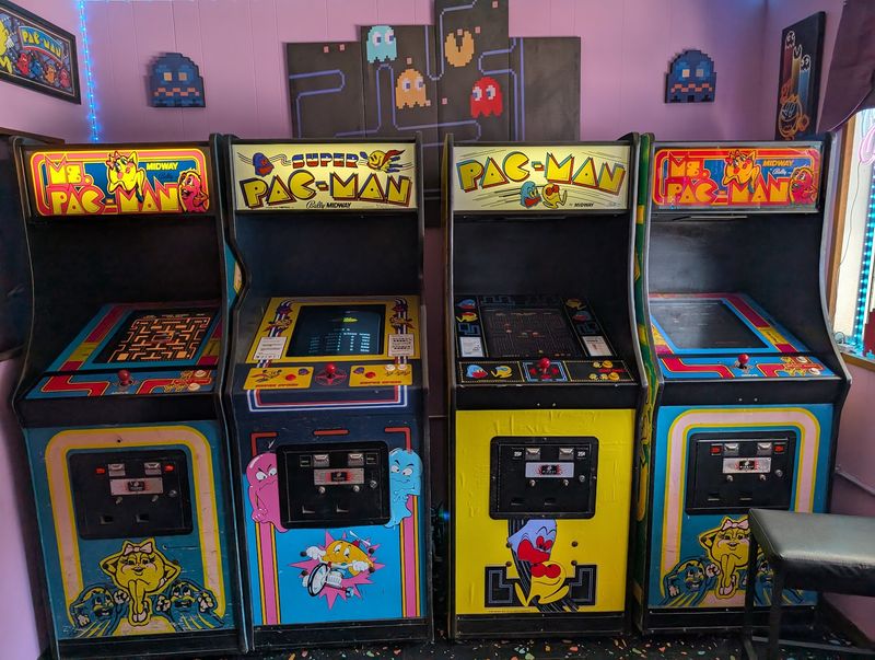 An Entire Room Devoted to Pac-Man An Entire Room Devoted to Pac-Man