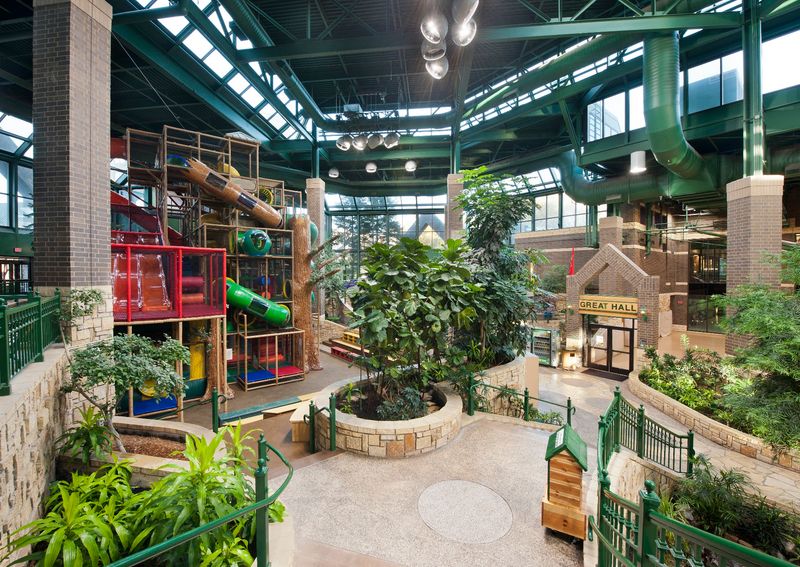 An Indoor Park Where Winter Never Gets a Vote An Indoor Park Where Winter Never Gets a Vote