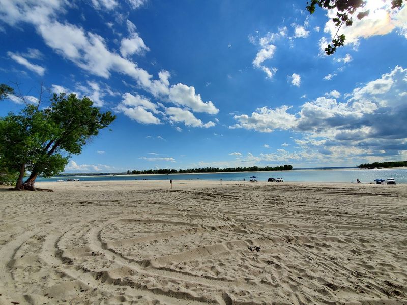 An Inland Beach on the Nebraska Plains