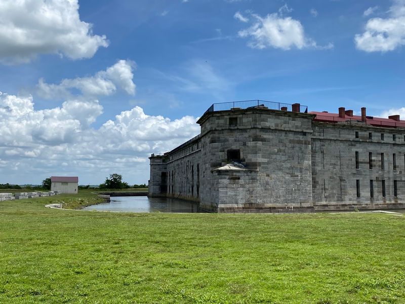 An Island Fortress Just Off Delaware City An Island Fortress Just Off Delaware City