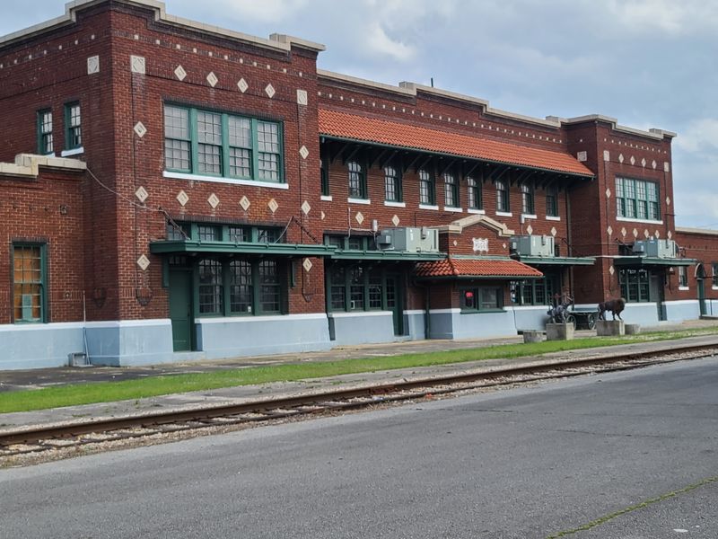 An Old Station on North B Street
