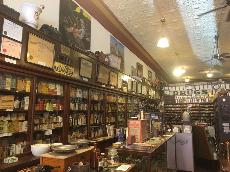 An Old-Time Pharmacy on West Oklahoma Avenue