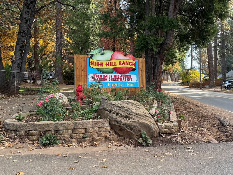 An Orchard Stop High in the Sierra Foothills An Orchard Stop High in the Sierra Foothills