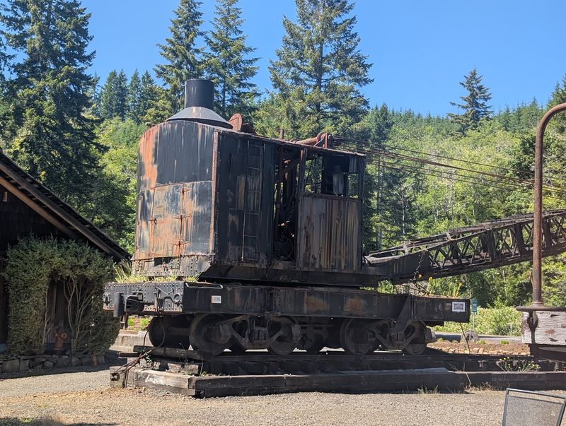 An Outdoor Logging Museum An Outdoor Logging Museum