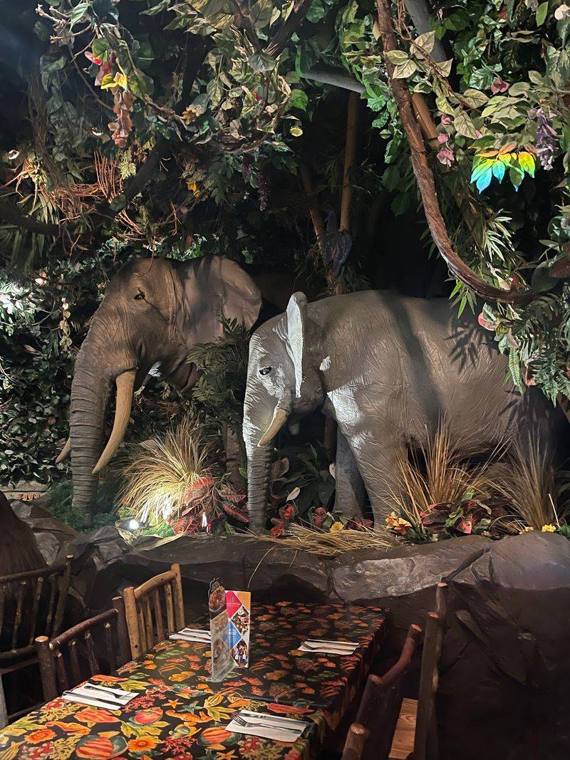 Animal Figures Around the Tables Animal Figures Around the Tables