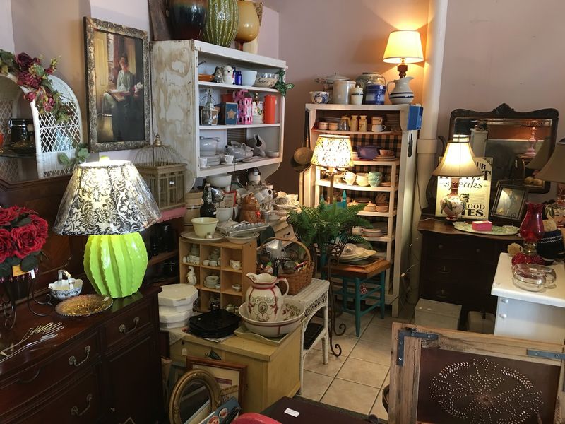 Antique Treasures at the Front Door