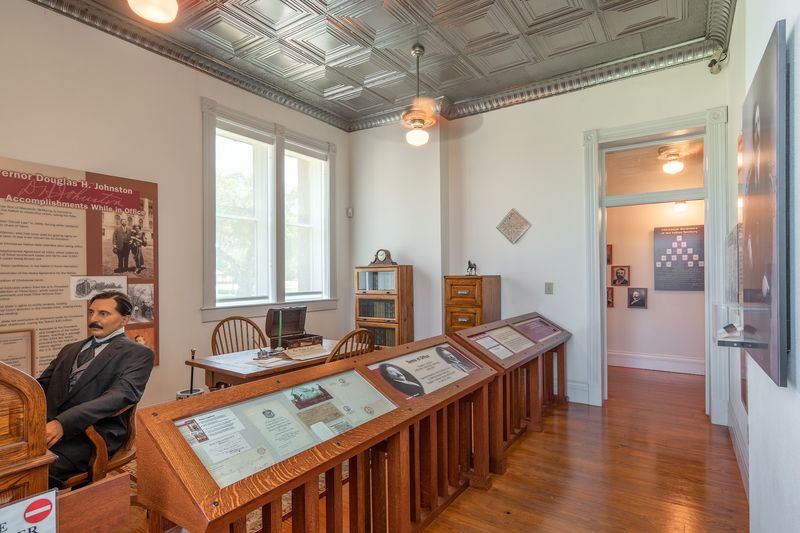 Artifacts and Displays Inside the Small Museum Artifacts and Displays Inside the Small Museum