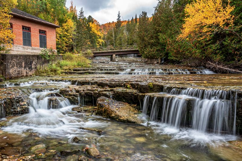 Au Train Falls, Munising, Michigan Au Train Falls, Munising, Michigan