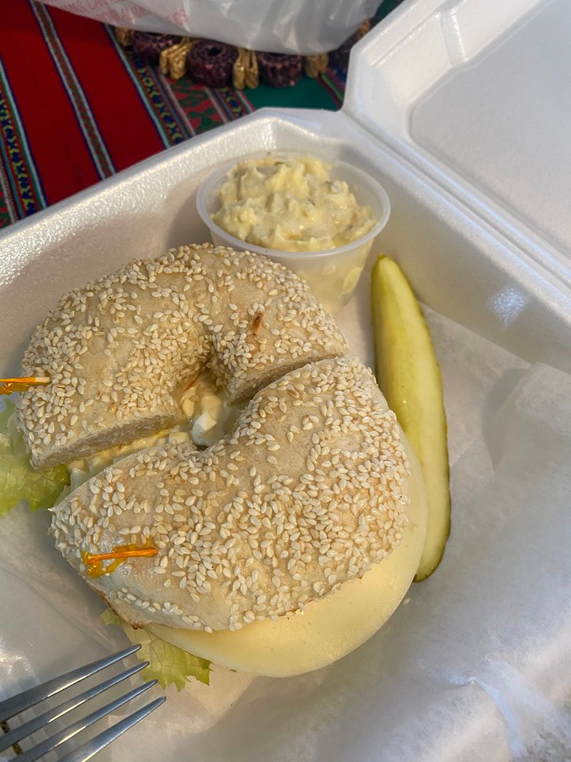 Bagels With a Green Chile Twist Bagels With a Green Chile Twist