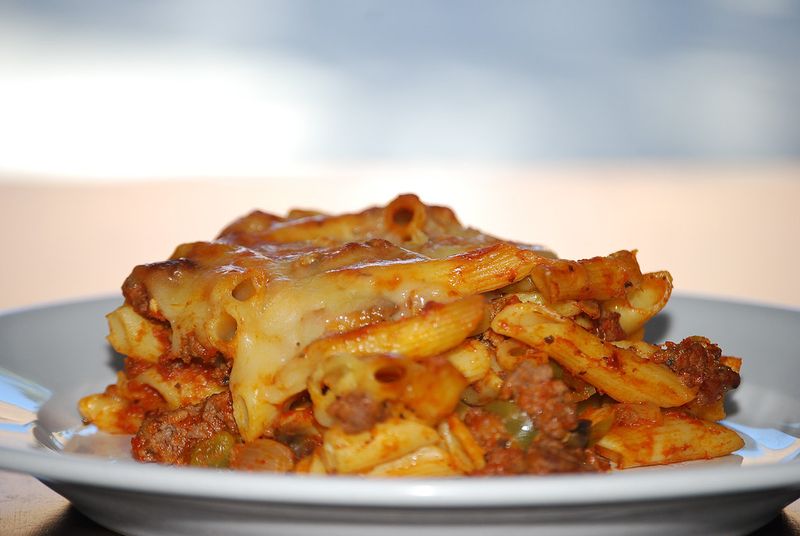 Baked Ziti With Ground Beef Baked Ziti With Ground Beef