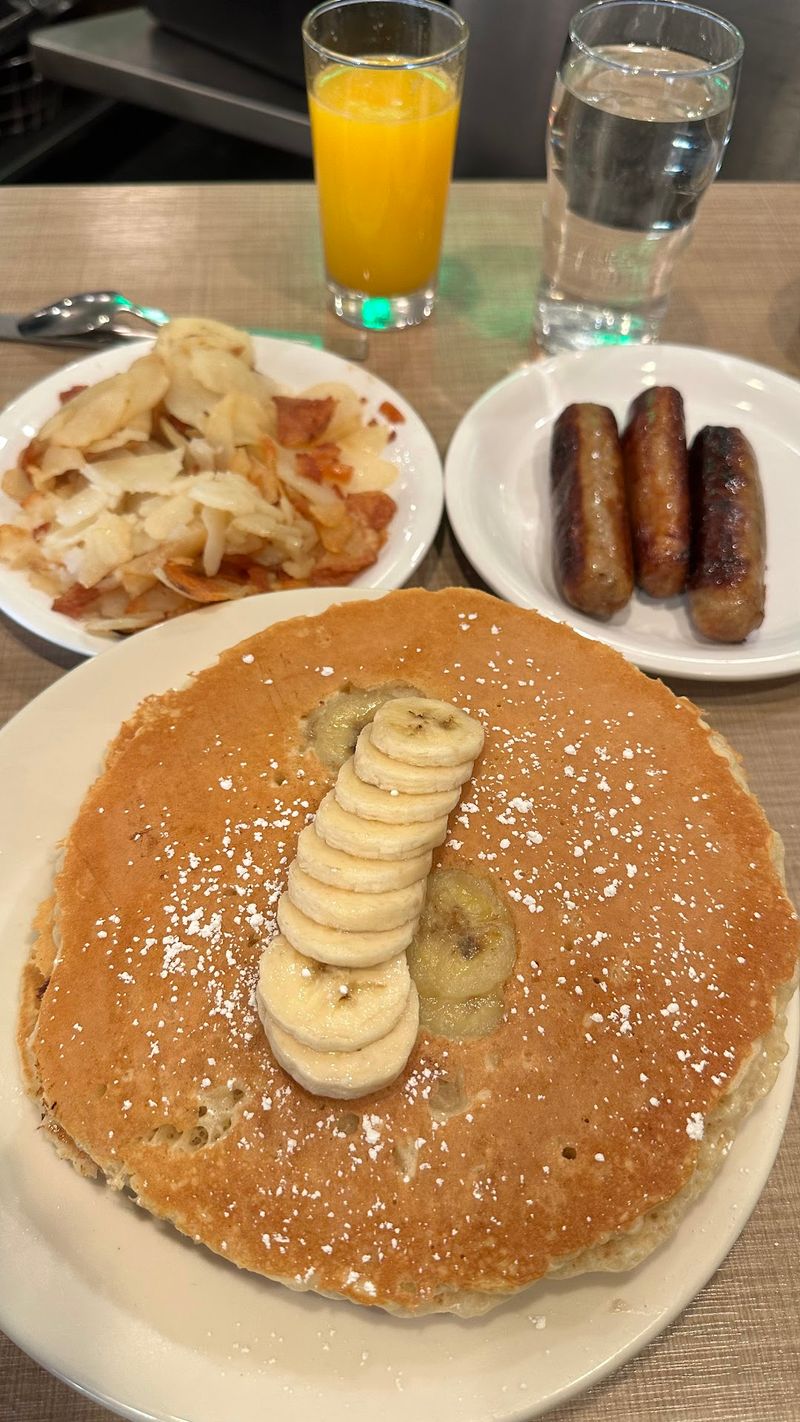 Banana Pancakes and Thick French Toast