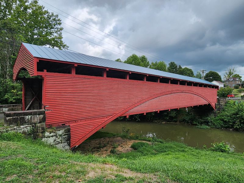 Barrackville Covered Bridge, Barrackville, West Virginia Barrackville Covered Bridge, Barrackville, West Virginia
