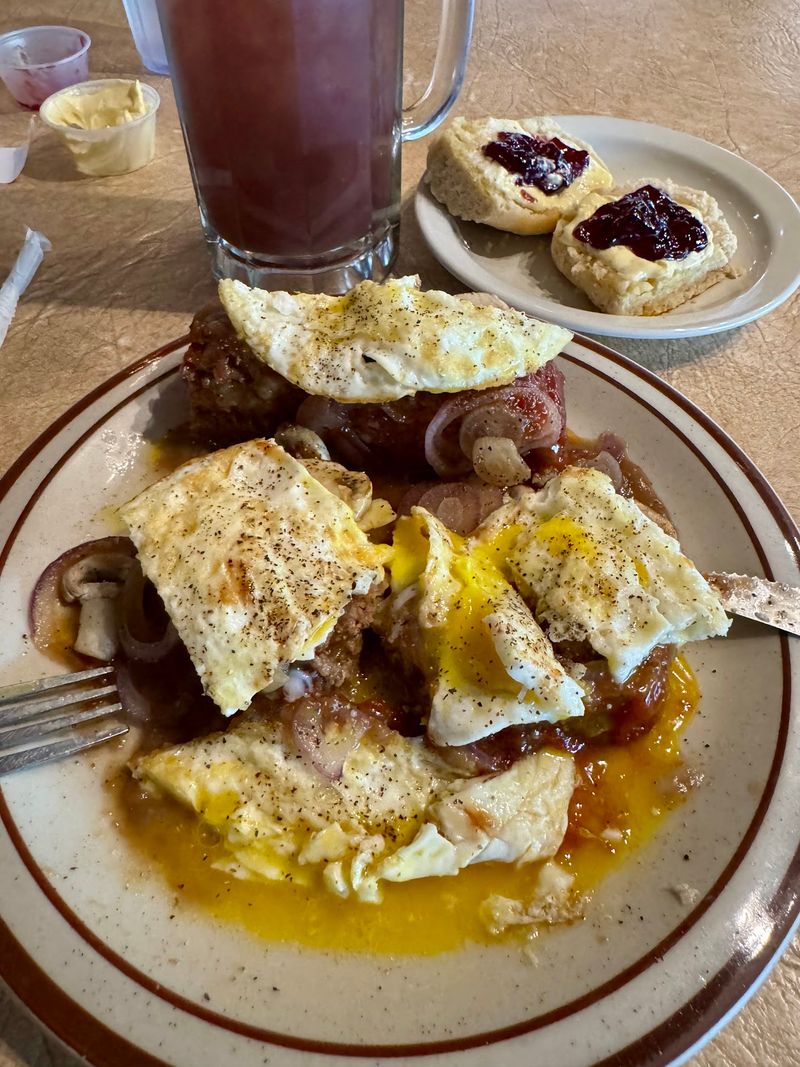 Biscuits, Poached Eggs, and a Proper Morning Start