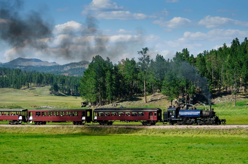 Black Hills Central Railroad, Hill City, South Dakota Black Hills Central Railroad, Hill City, South Dakota