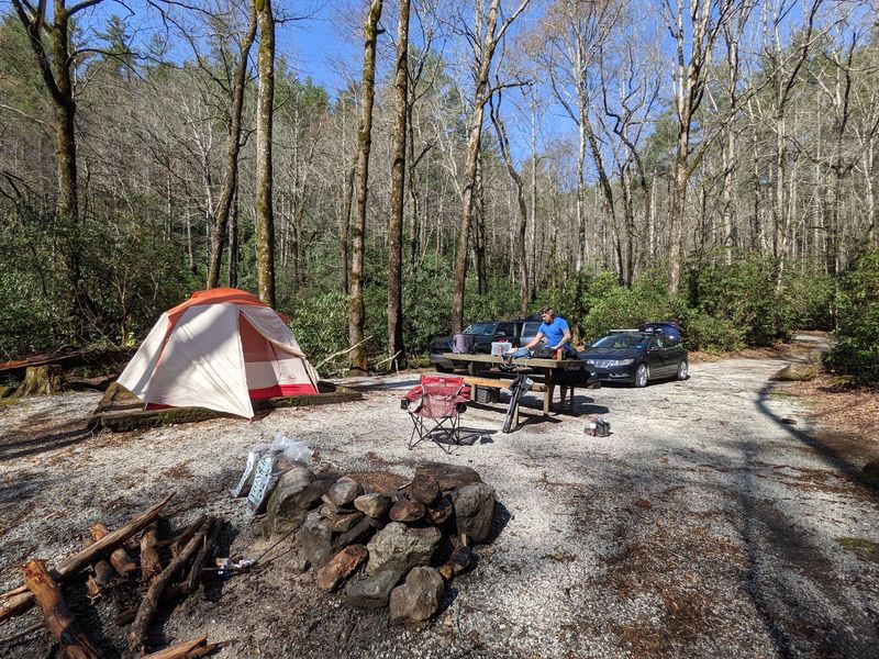 Blue Valley Dispersed Campground, Highlands, NC Blue Valley Dispersed Campground, Highlands, NC