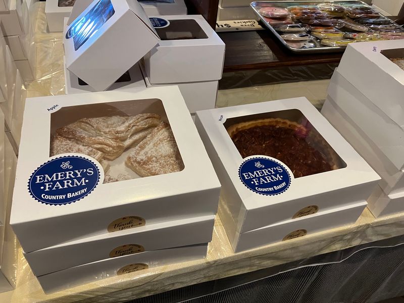 Blueberry Pies at the Center