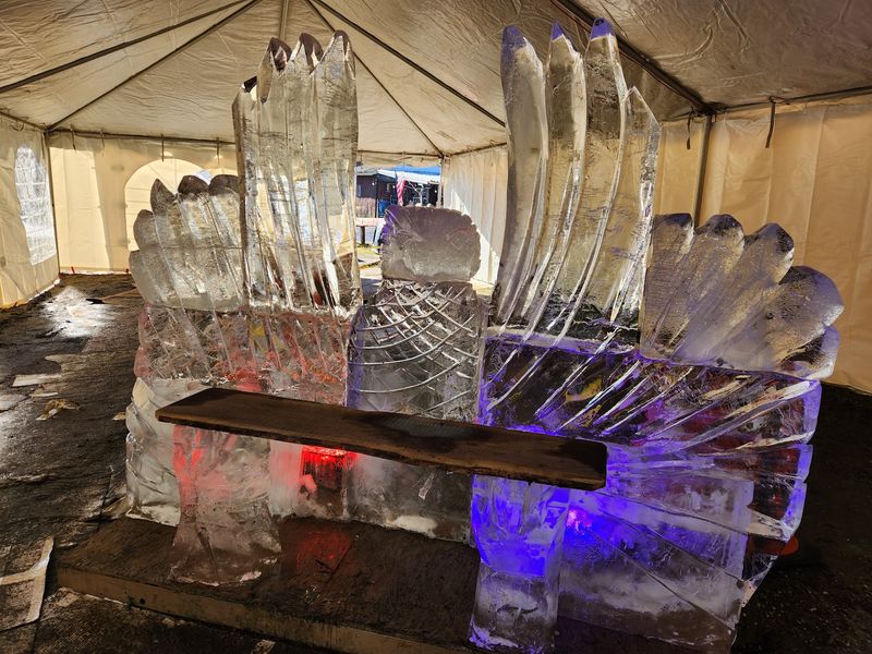 Bonfires, Ice Sculptures, and Markets by Moonlight Bonfires, Ice Sculptures, and Markets by Moonlight