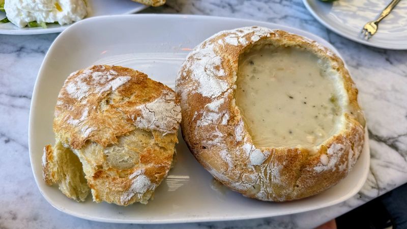Bowls of Clam Chowder