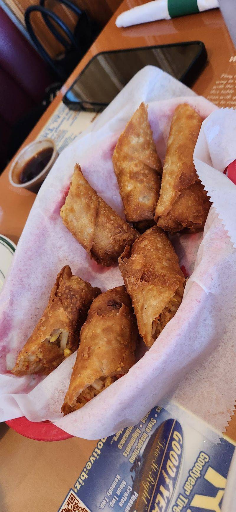 Breakfast Egg Rolls Break the Diner Rules