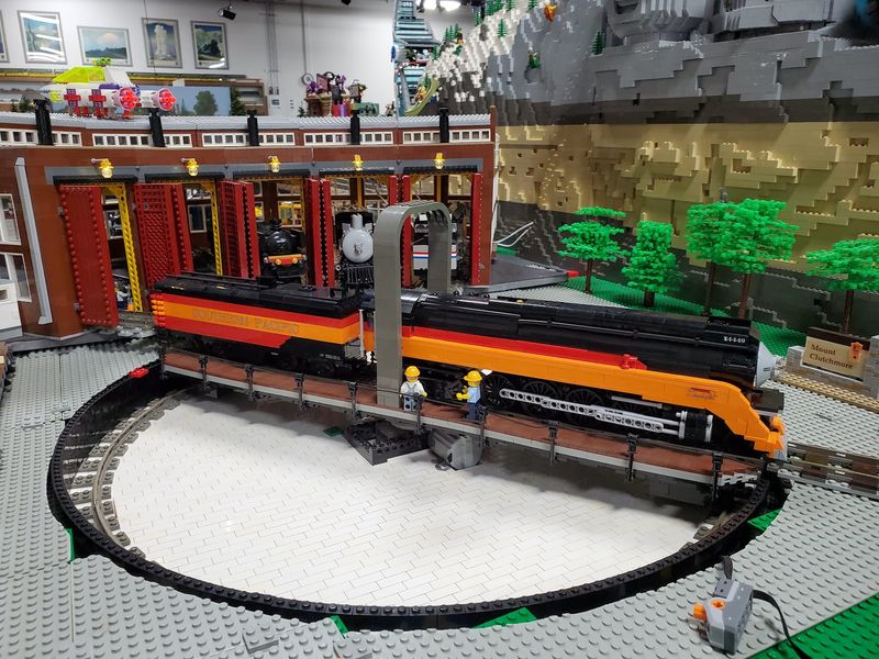 Brick-Built Brilliance in the LEGO Displays